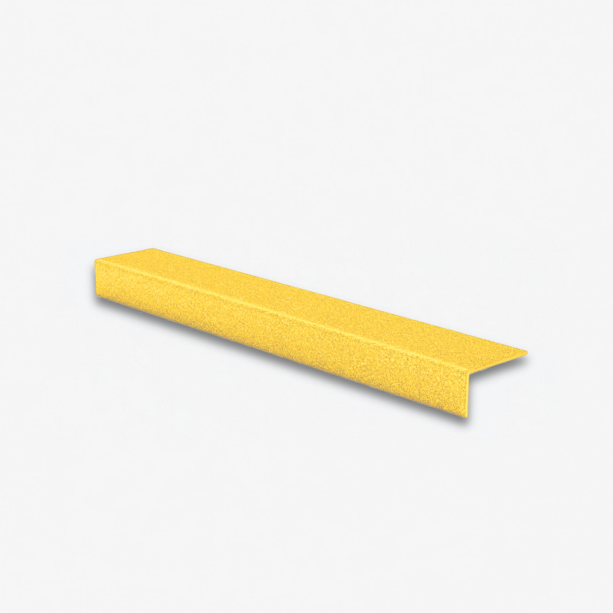 GRP anti-slip stair nosing with corundum grit