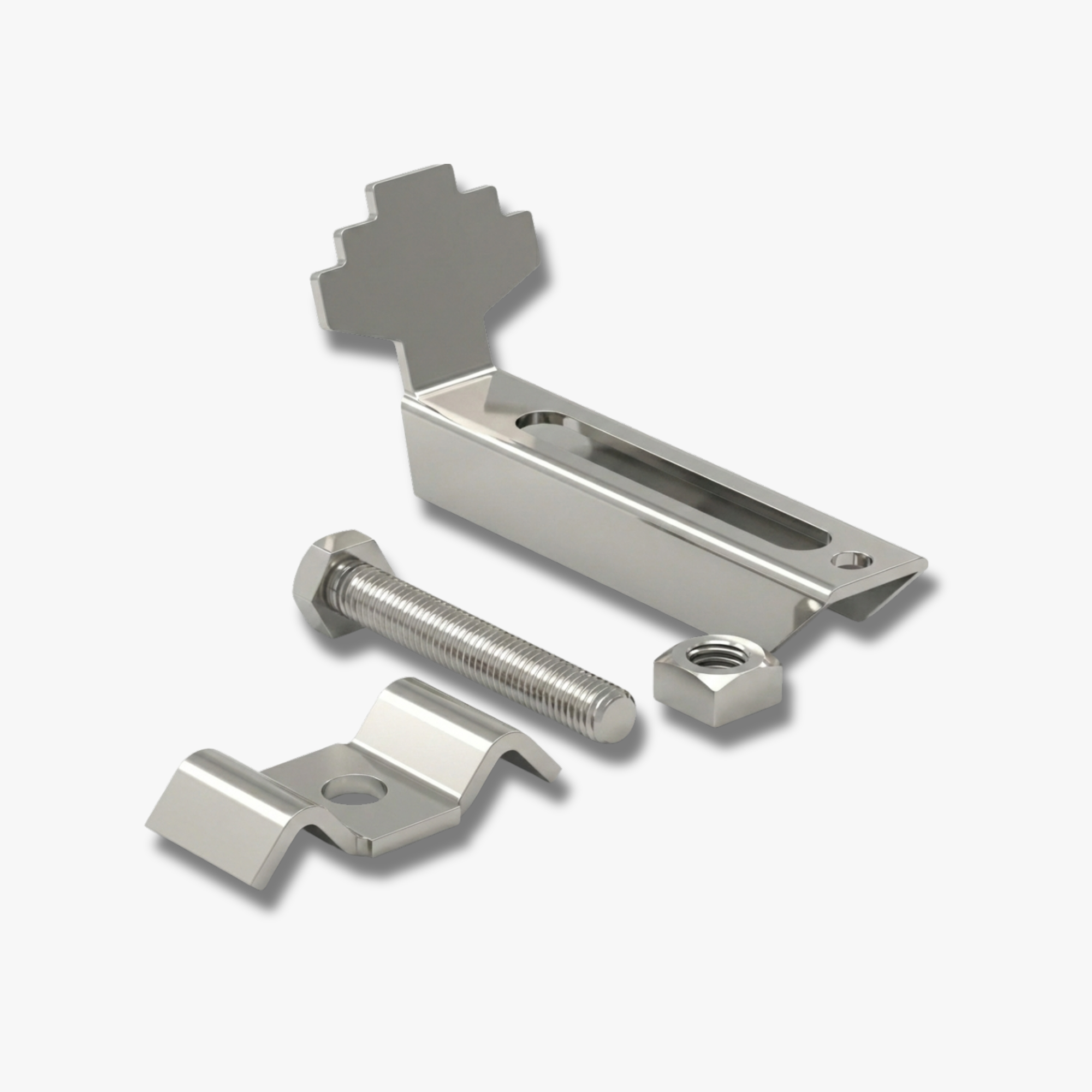 GFK Gitterrostklemme