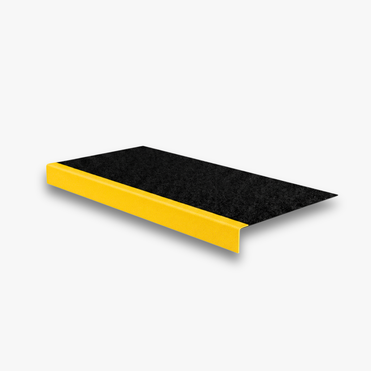 GRP anti-slip stair tread with corundum grit